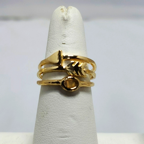 2 packs of geo midi ring set 7 on a card - Picture 4 of 5